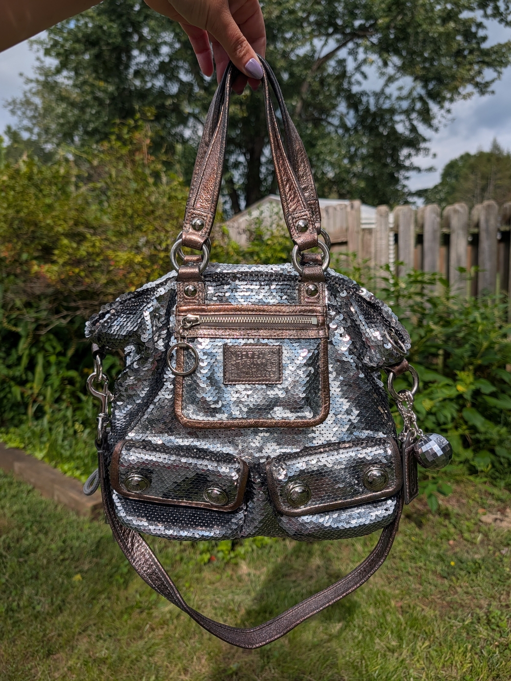 Coach Poppy Sequin Spotlight Bag